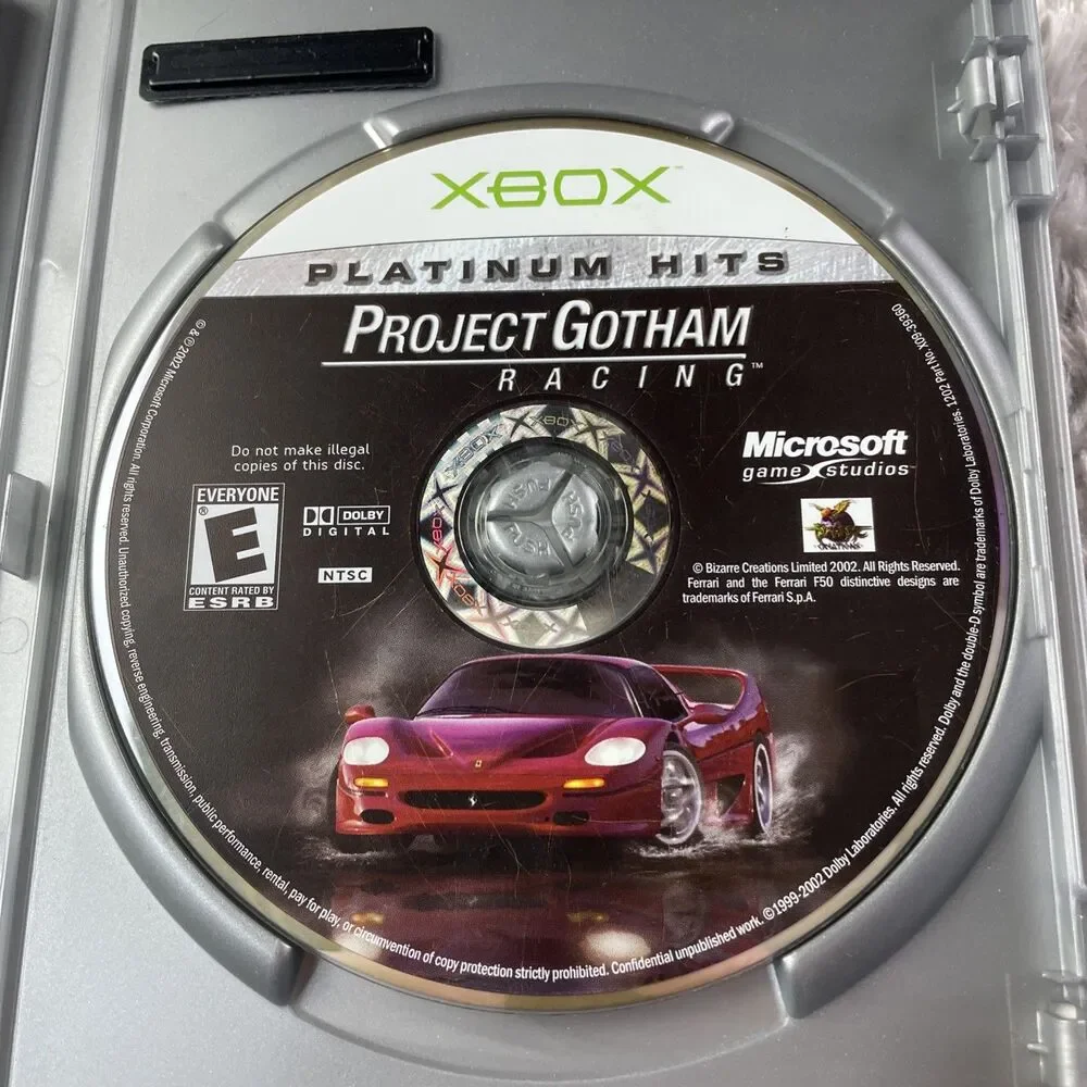 Project Gotham Racing (Microsoft Xbox, 2001) Platinum Hits Complete CIB Racing - Picture 8 of 13
